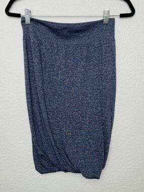 Lululemon Navy White Heather Boulevard Bliss Stretchy Casual Skirt | Size 8